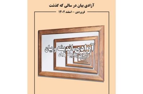 انتشار «آزادی بیان در سالی که گذشت»